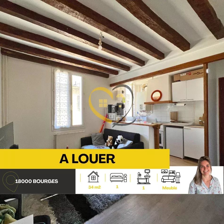 Maison à louer, 2 pièces, 35 m², Bourges