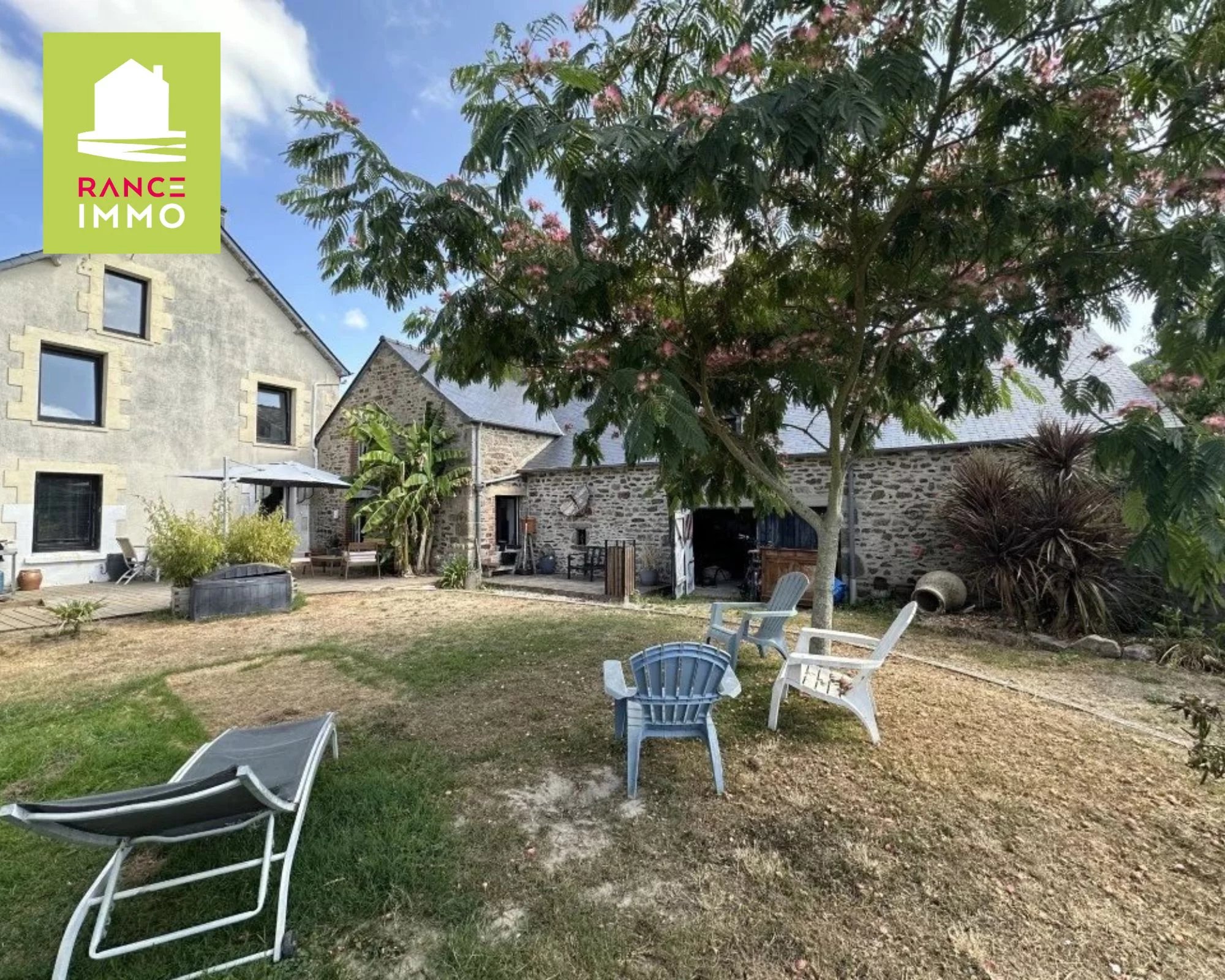 Maison en pierre avec dépendances à 2 km  Saint-Suliac, à 5 minutes de la plage –