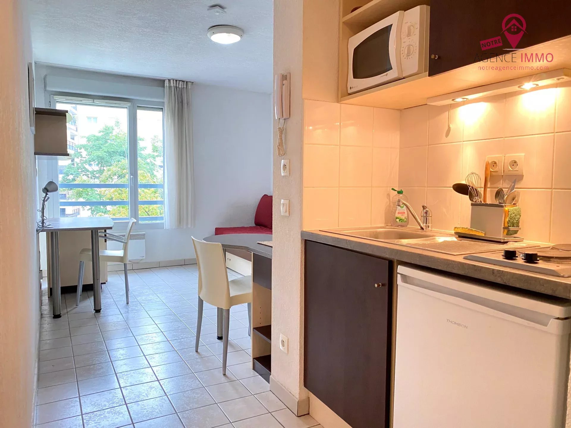 Studio meublé Lyon 7ème proximité Jean Macé