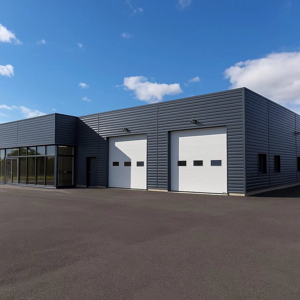 Batiment 765 m2 showroom et stockage ZAC