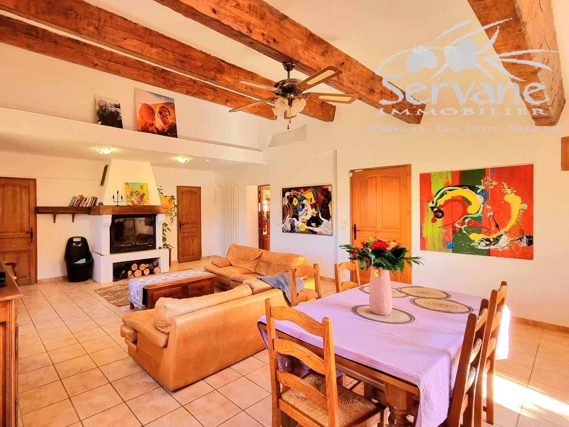 SOLE AGENCY LORGUES 3 BEDROOMS VILLA