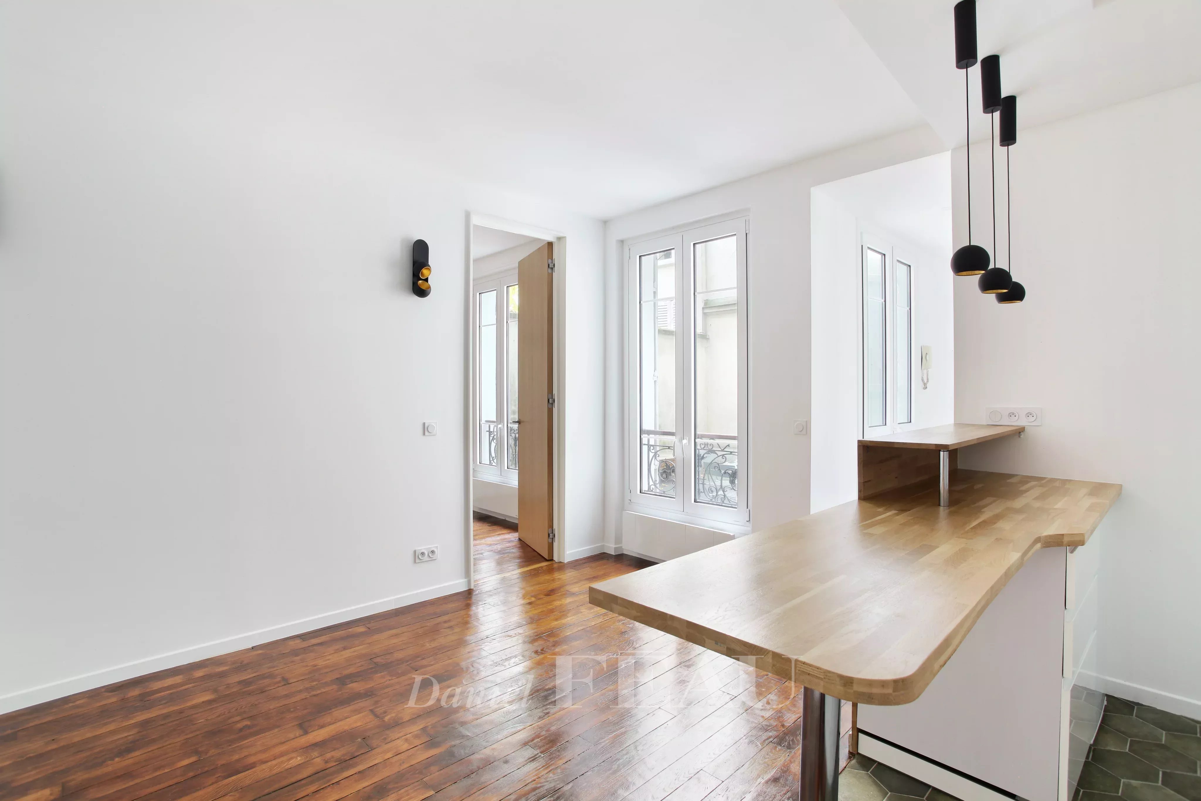 Living room and Kitchen