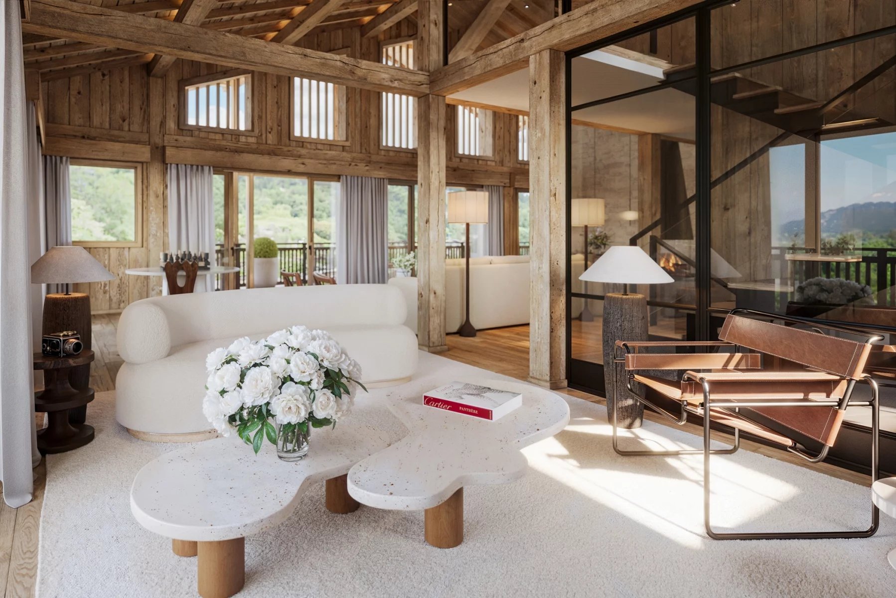 Photo of MEGEVE – New-build, high-quality 6-bedroom family chalet near to the centre