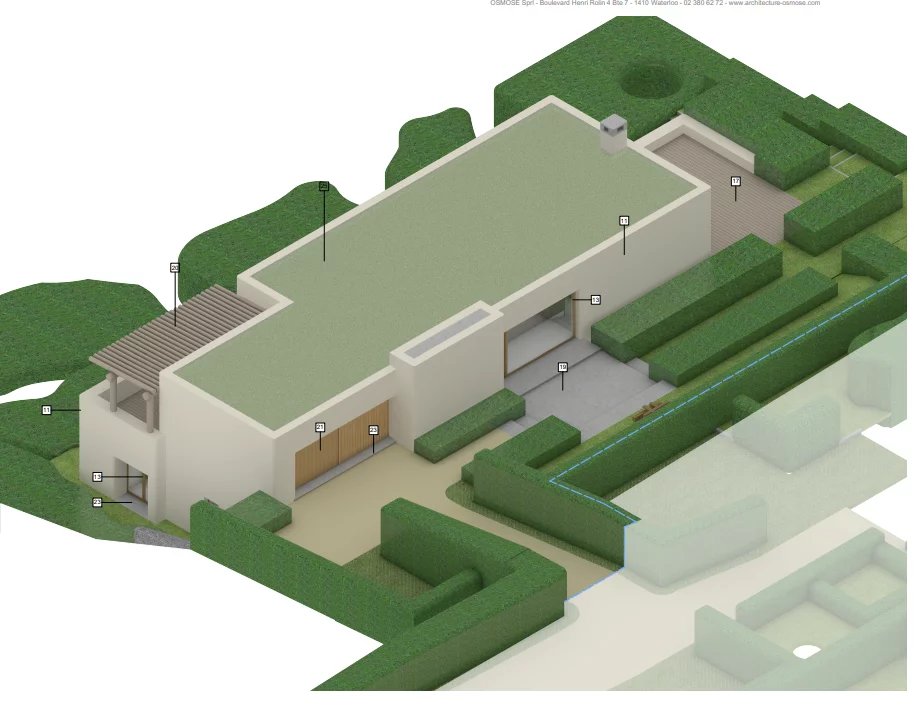 Rhode-Saint-Genèse – Terrain à bâtir de 1 hectare 61 ares