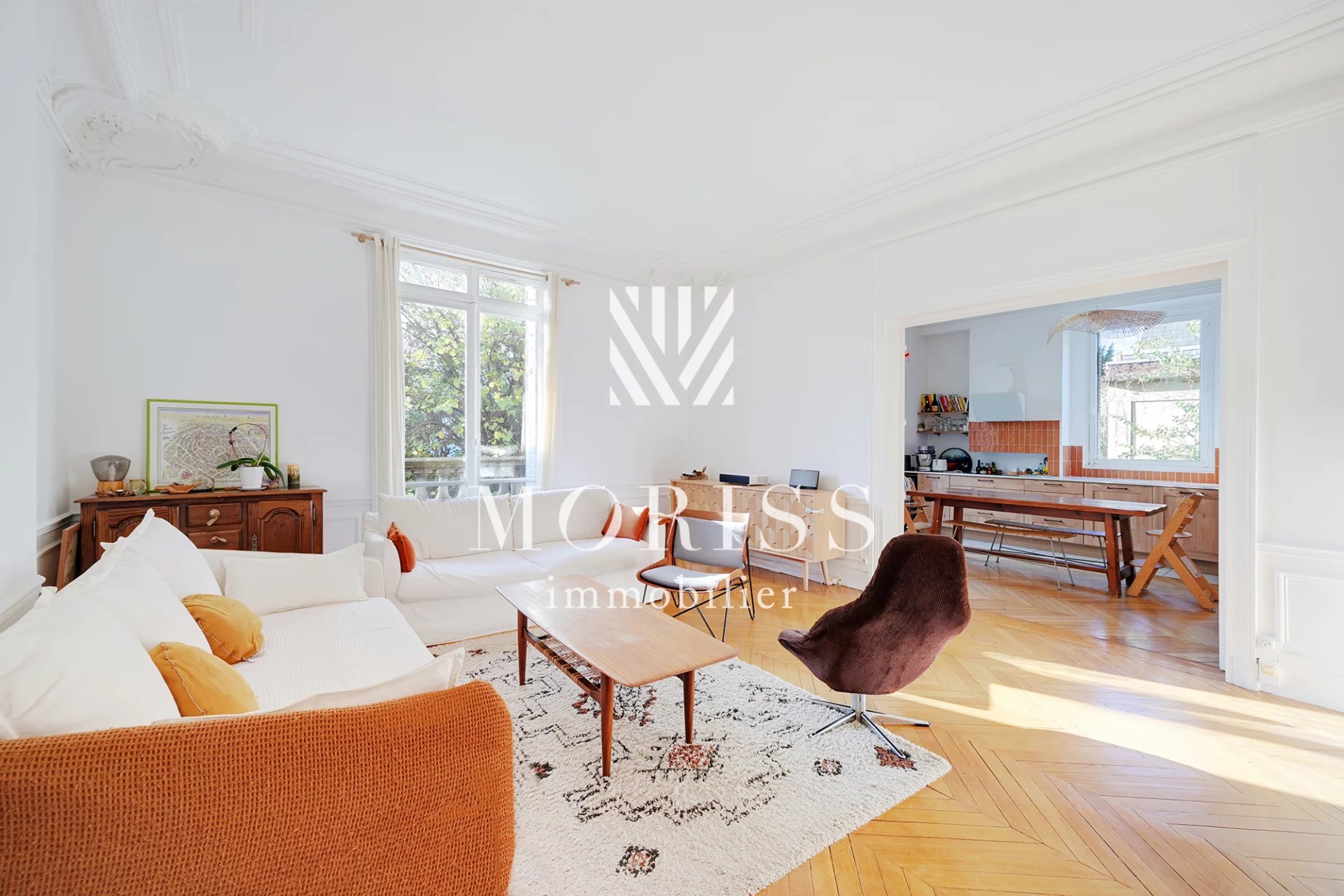 Charenton-le-Pont Appartement de 4 pièces + balcon de 3 m2 - Image 1