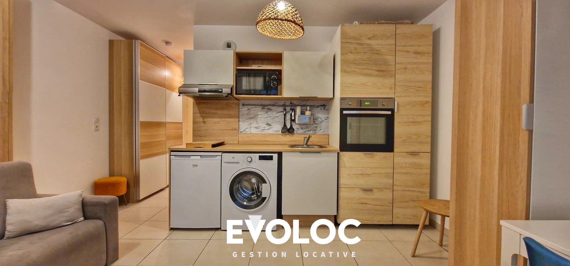 A LOUER - T1 MEUBLE - BEAUX ARTS - DISPO IMMEDIATE