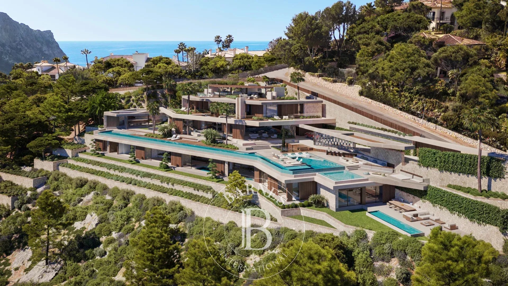 Villa Pura in Port Andratx Architektonisches Meisterwerk mit Panoramablick und Außenleben