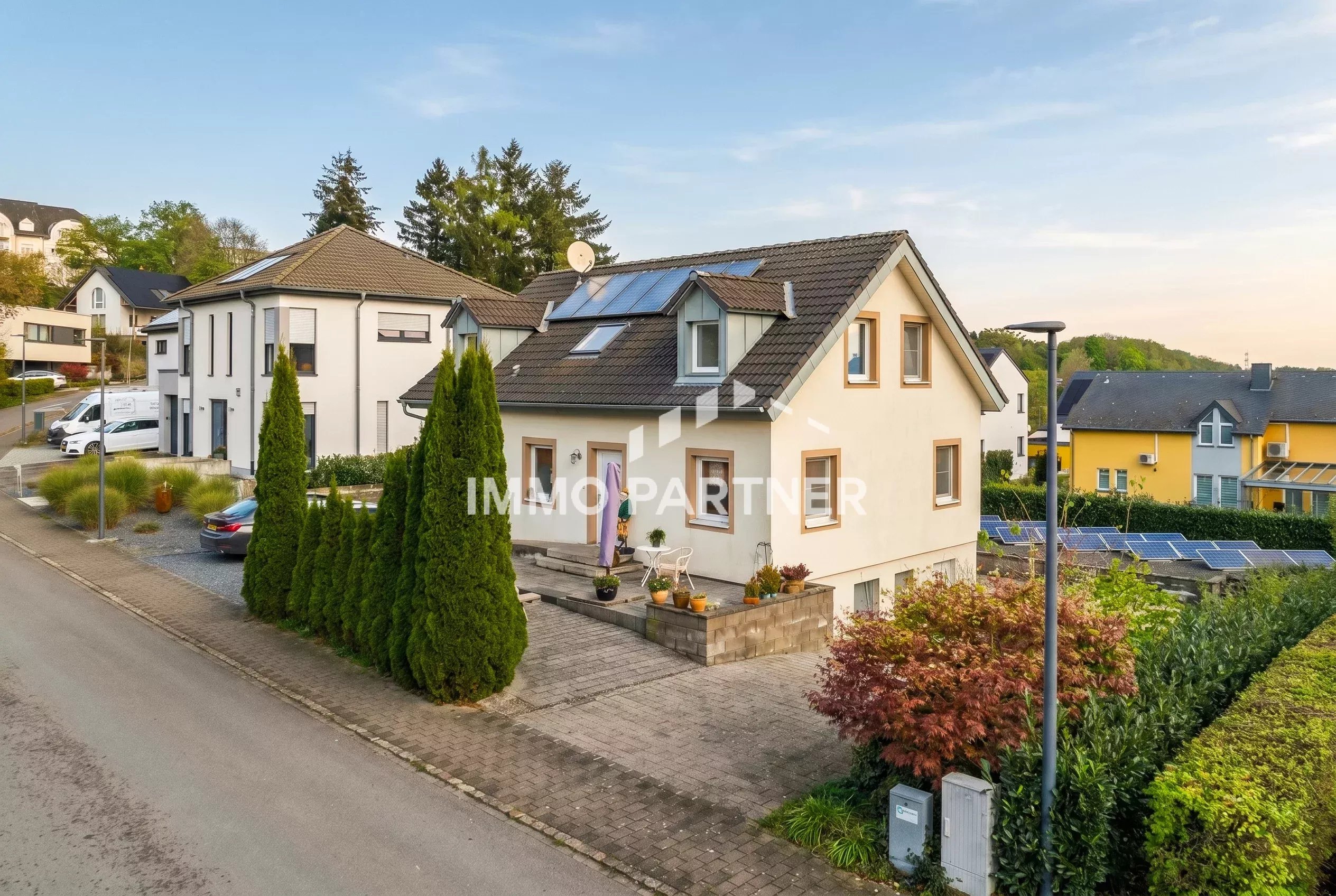 Maison passive individuelle avec logement intégré