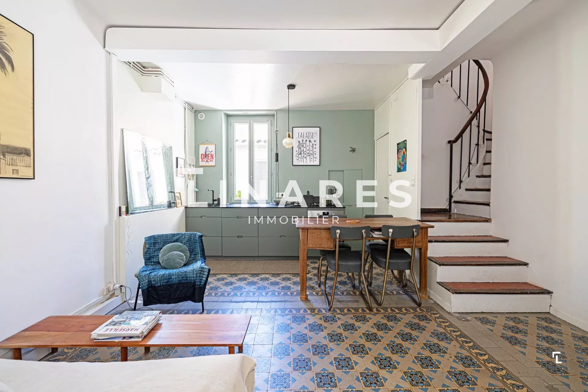 DOUCEUR DE VIVRE - Maison de ville T3 de 66m²  - 13007 Bompard