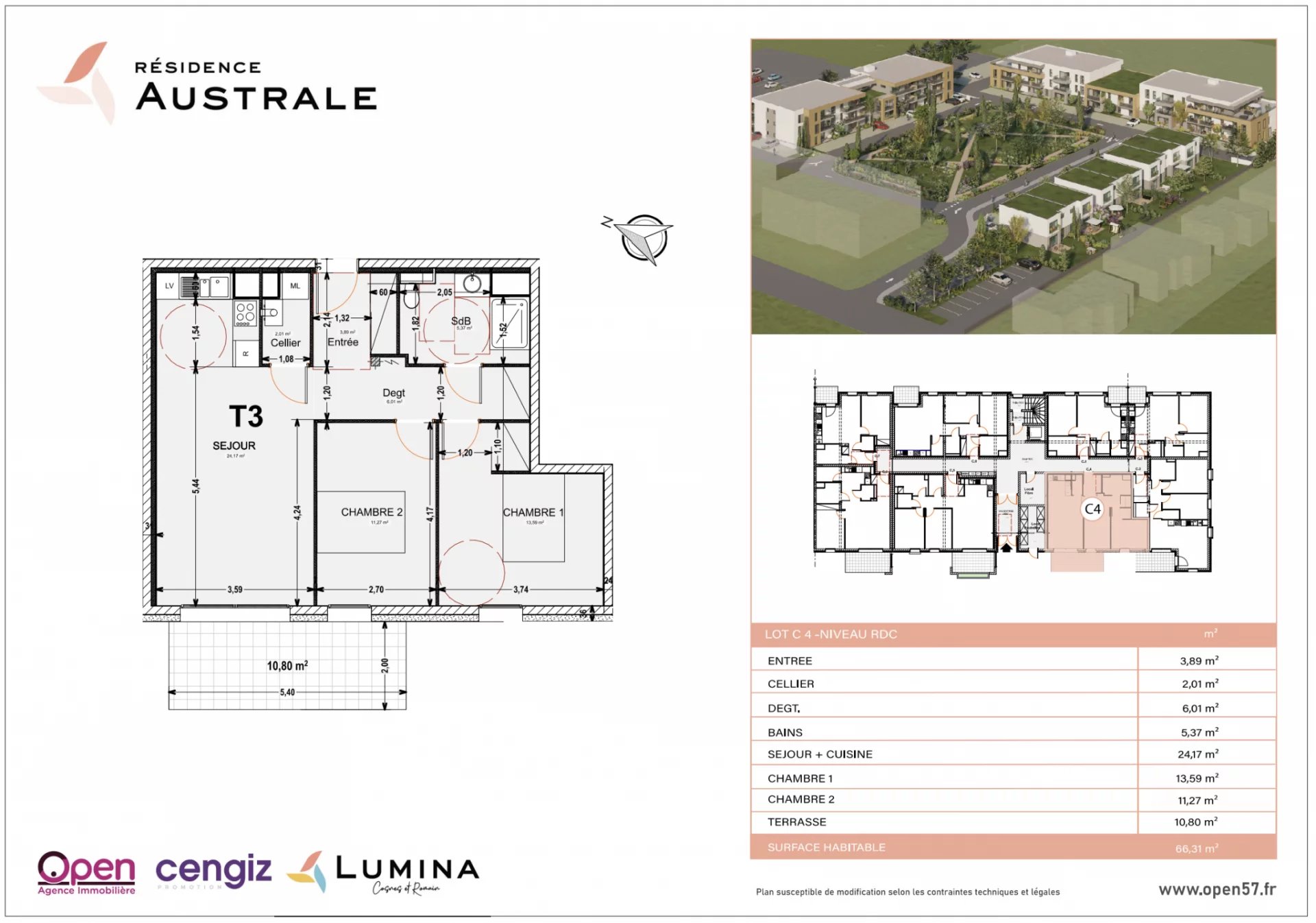 Vente Appartement Cosnes-et-Romain