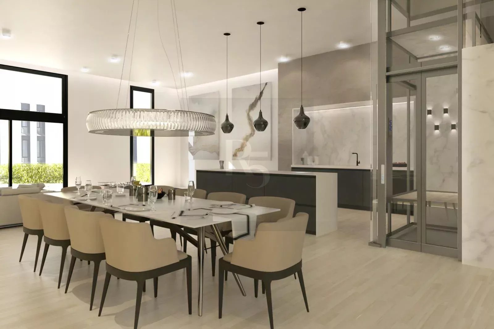 Superbe townhouse de 330m2 habitables au coeur de Champel — photo 1