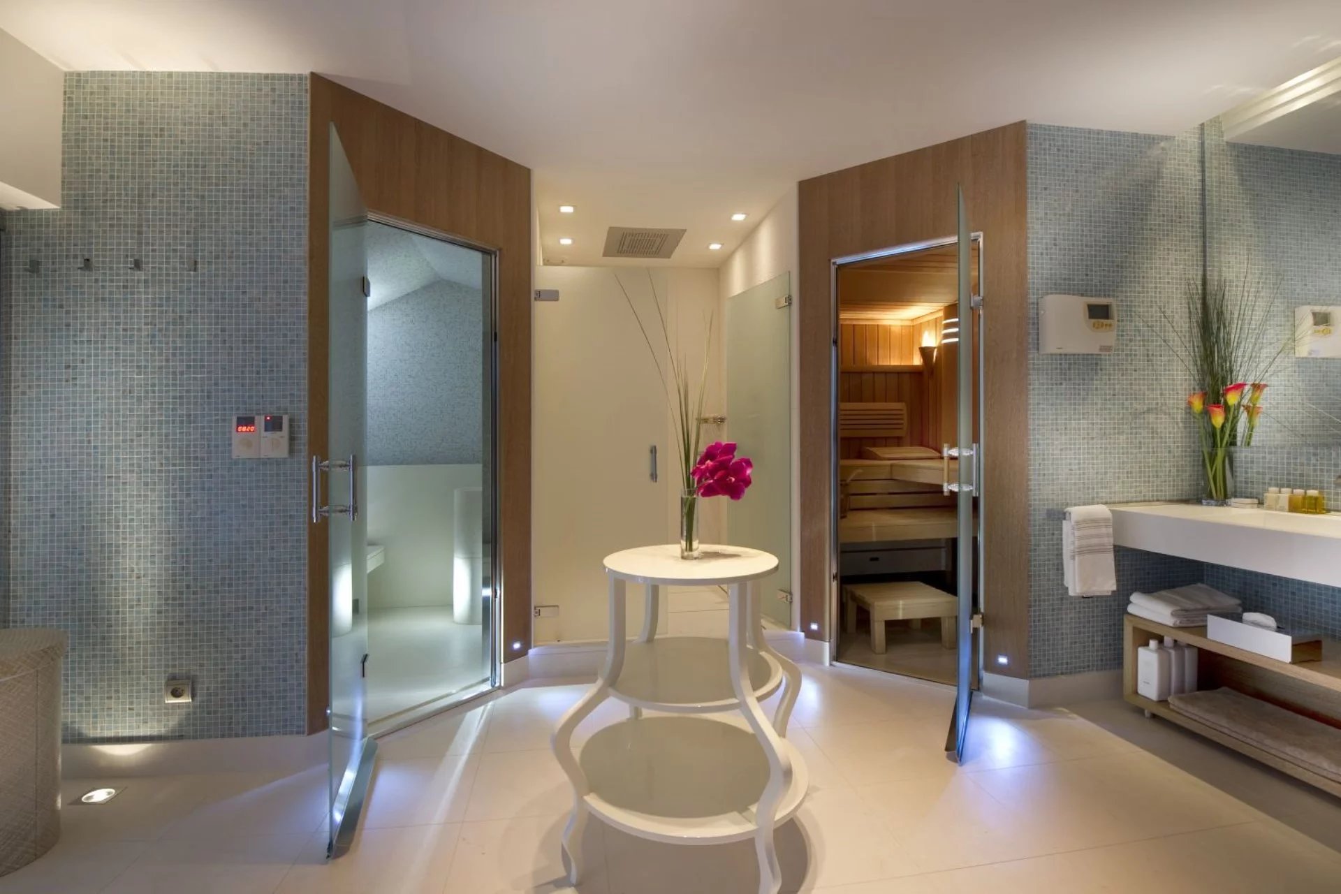 Luxury, modern 7-bedroom villa with hotel service