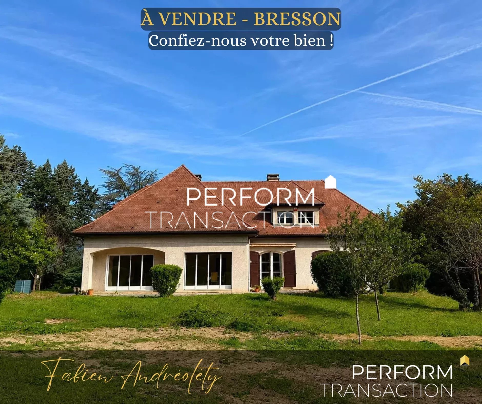 BRESSON SPACIEUSE MAISON