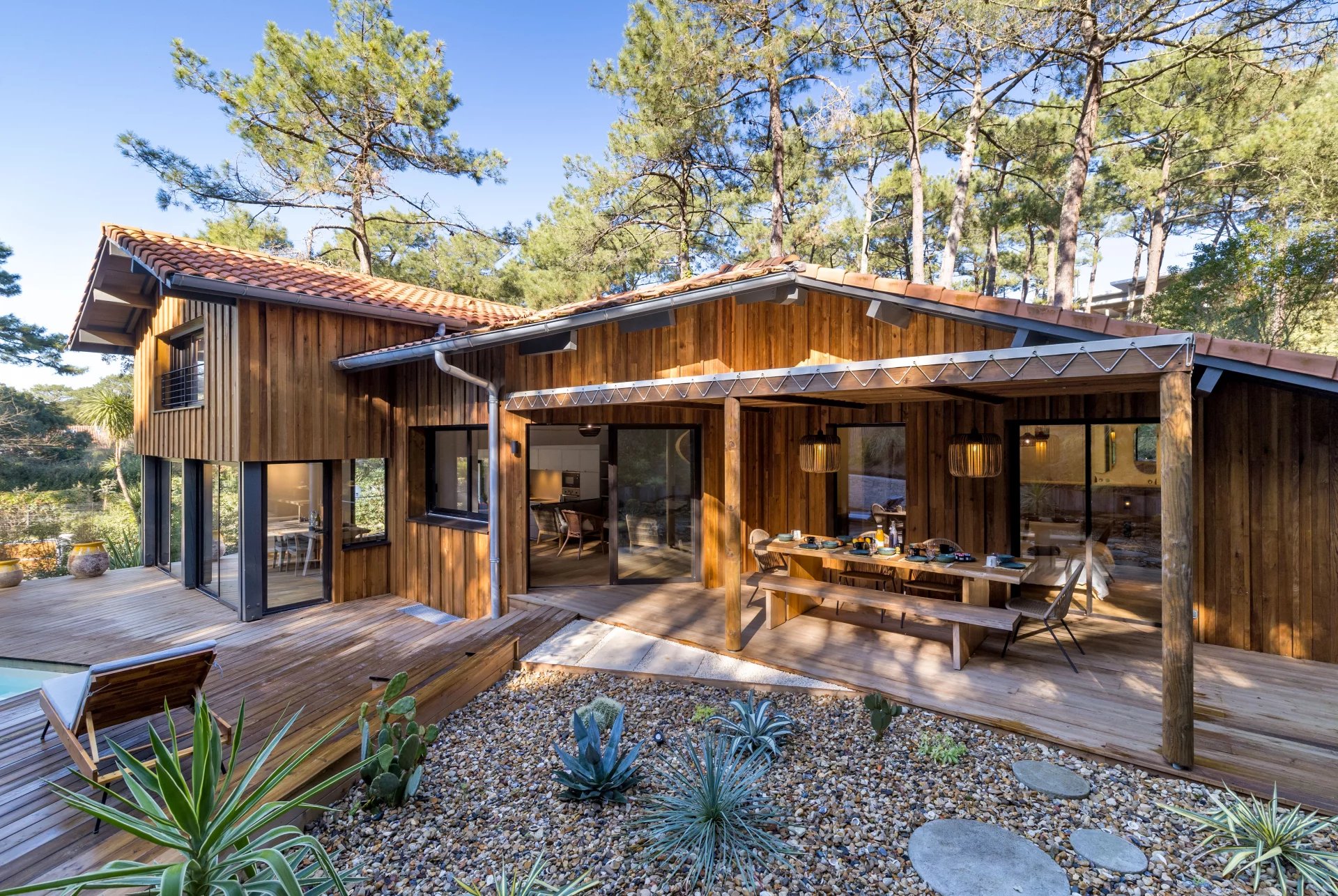 CANOPÉE - Stunning wooden house between the ocean & the lake with pool - Hossegor - picture 2