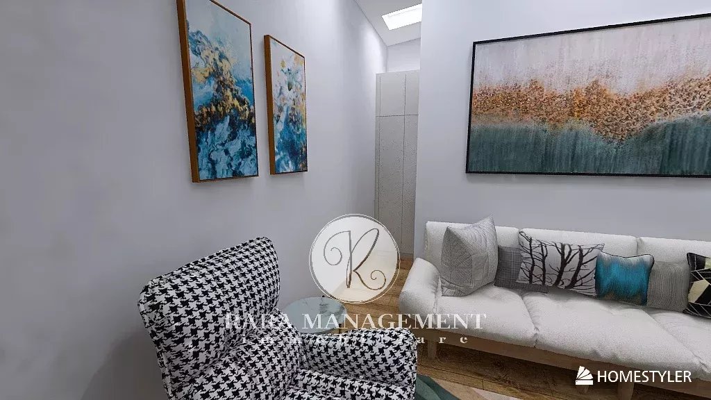 Render secondo piano zona giorno