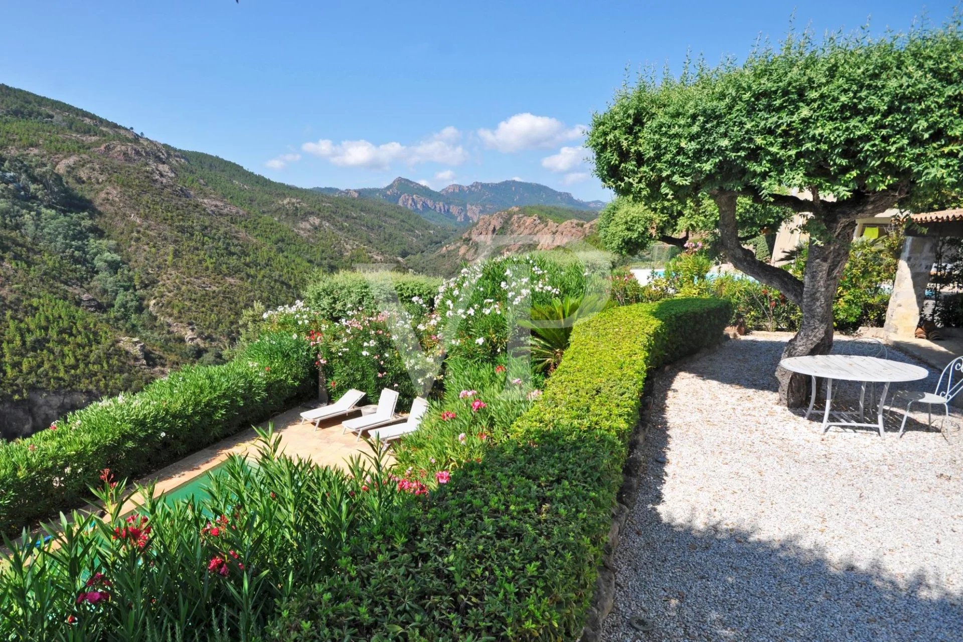 Villa provençale avec vue mer panoramique