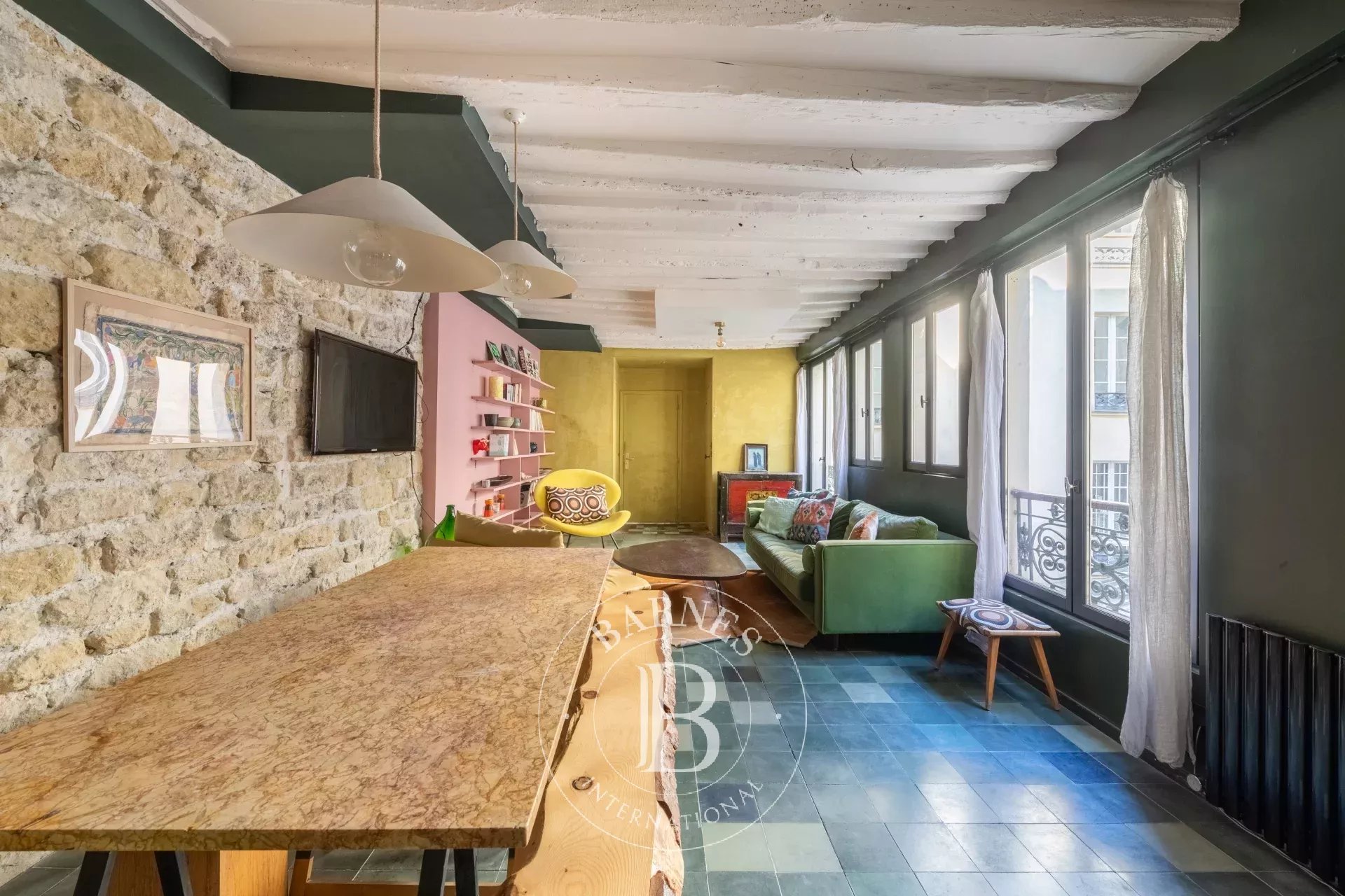 Daire Paris 3ème - picture 4