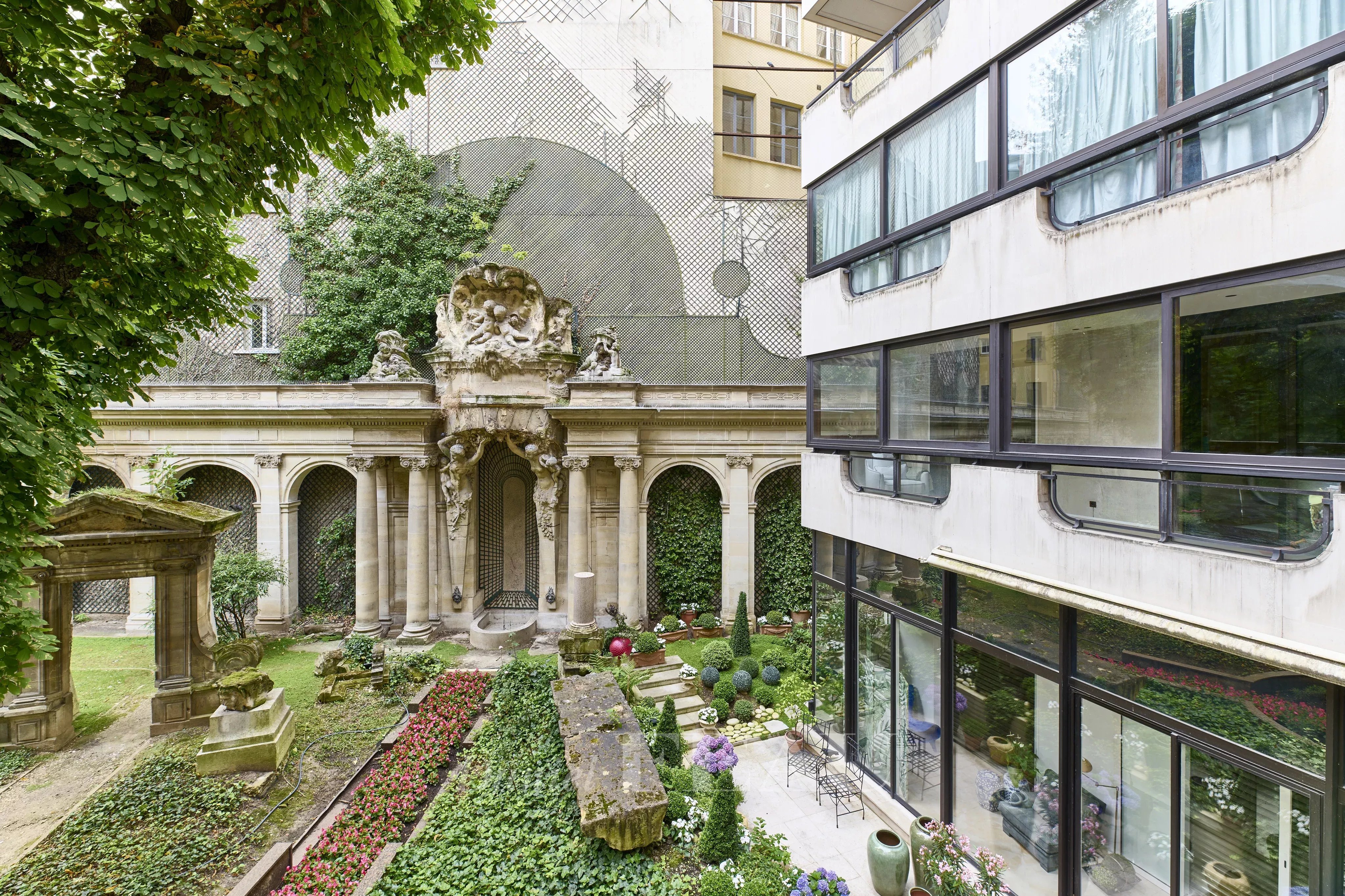 Jardin de copropriété