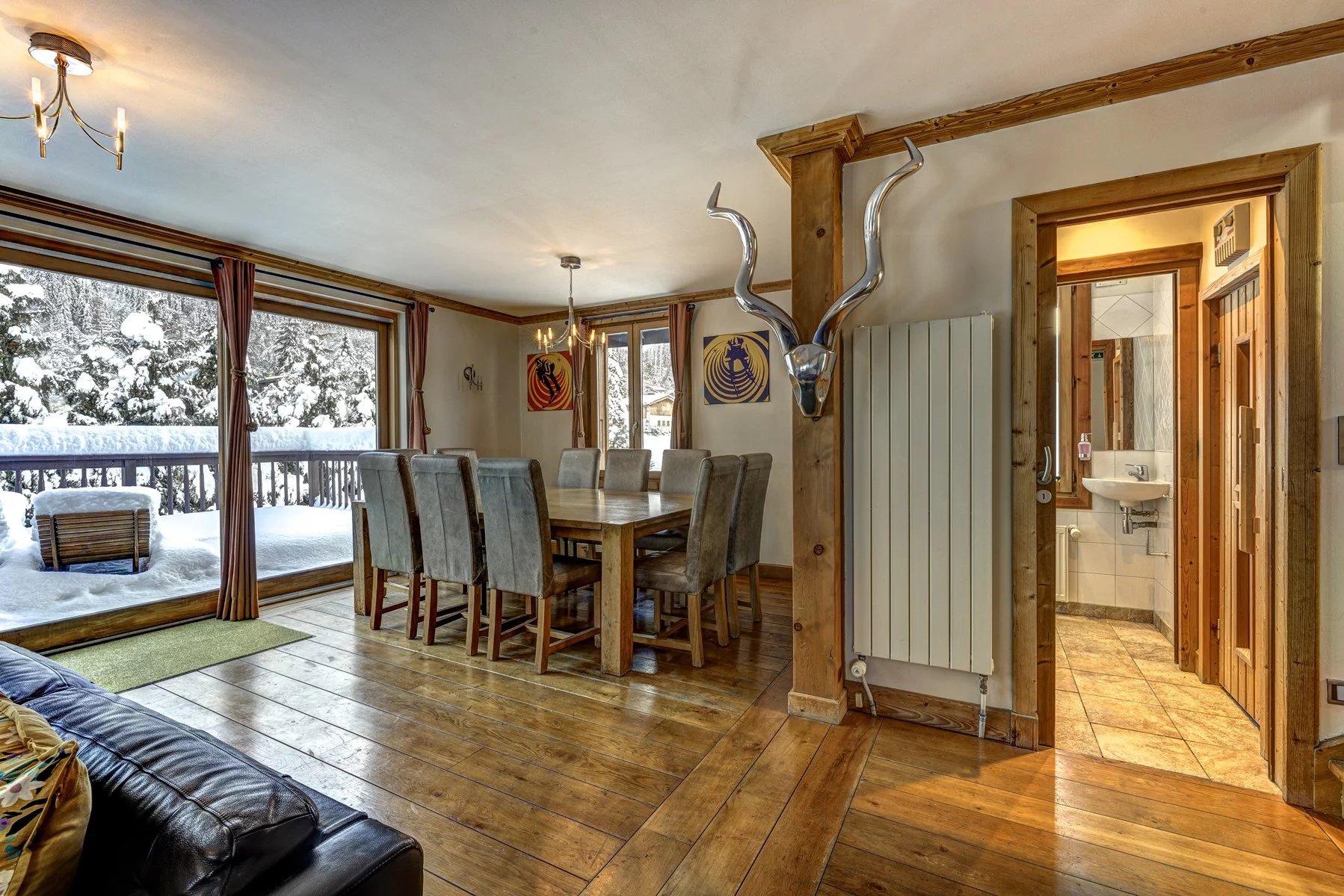 Photo of LES HOUCHES - Homely 5 bedroom chalet on a large plot with building potential