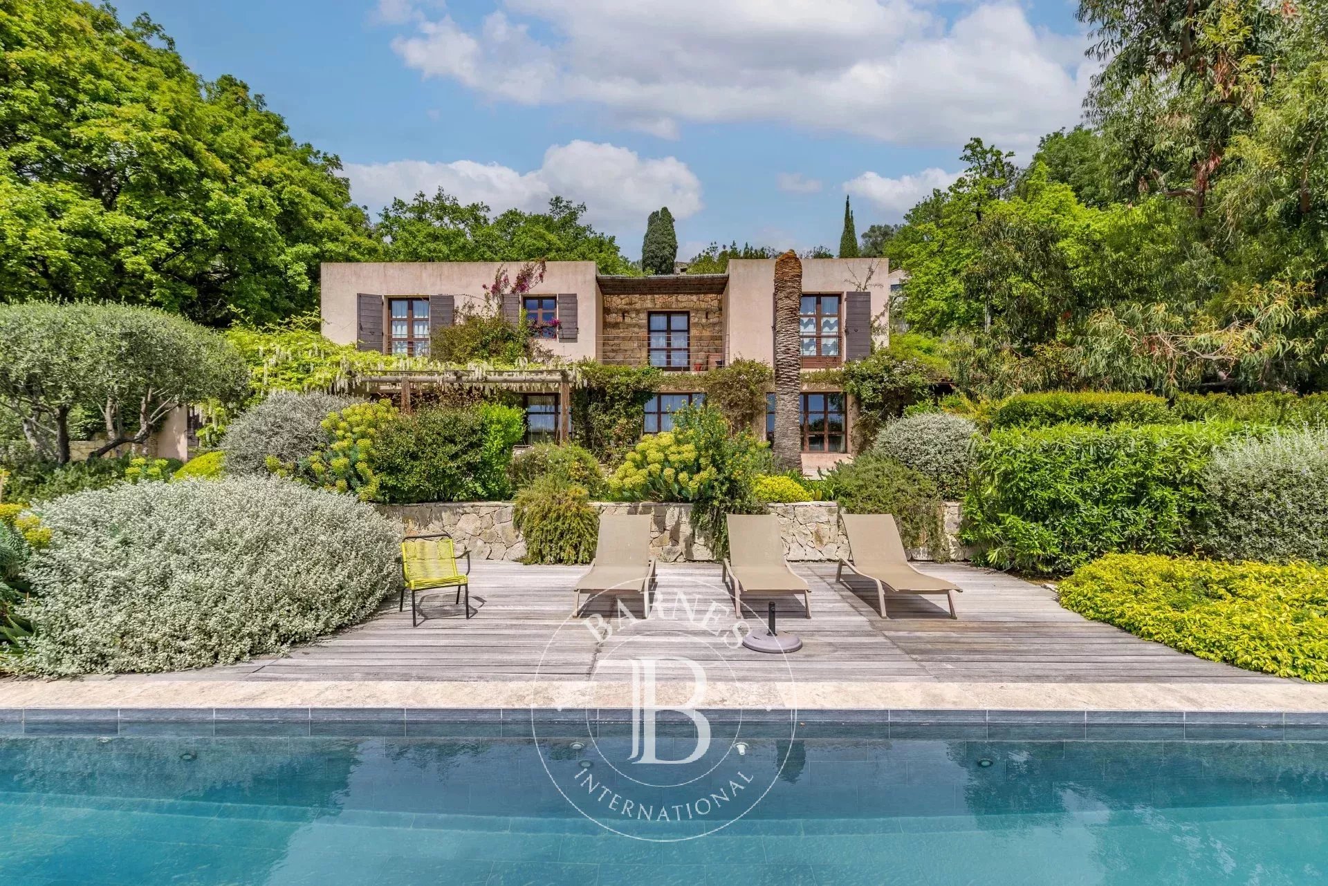 Chateauneuf-Grasse, contemporary Mas with sea view, 5 bedrooms - picture 7