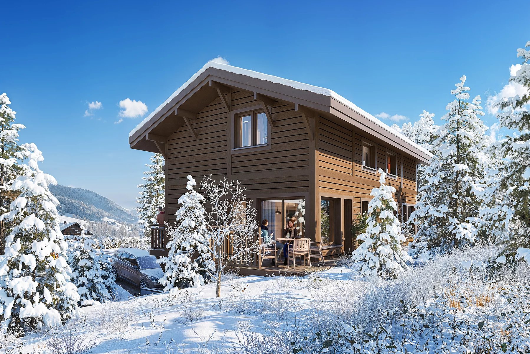 Photo of MEGEVE - high-quality new-build chalets in an intimate development