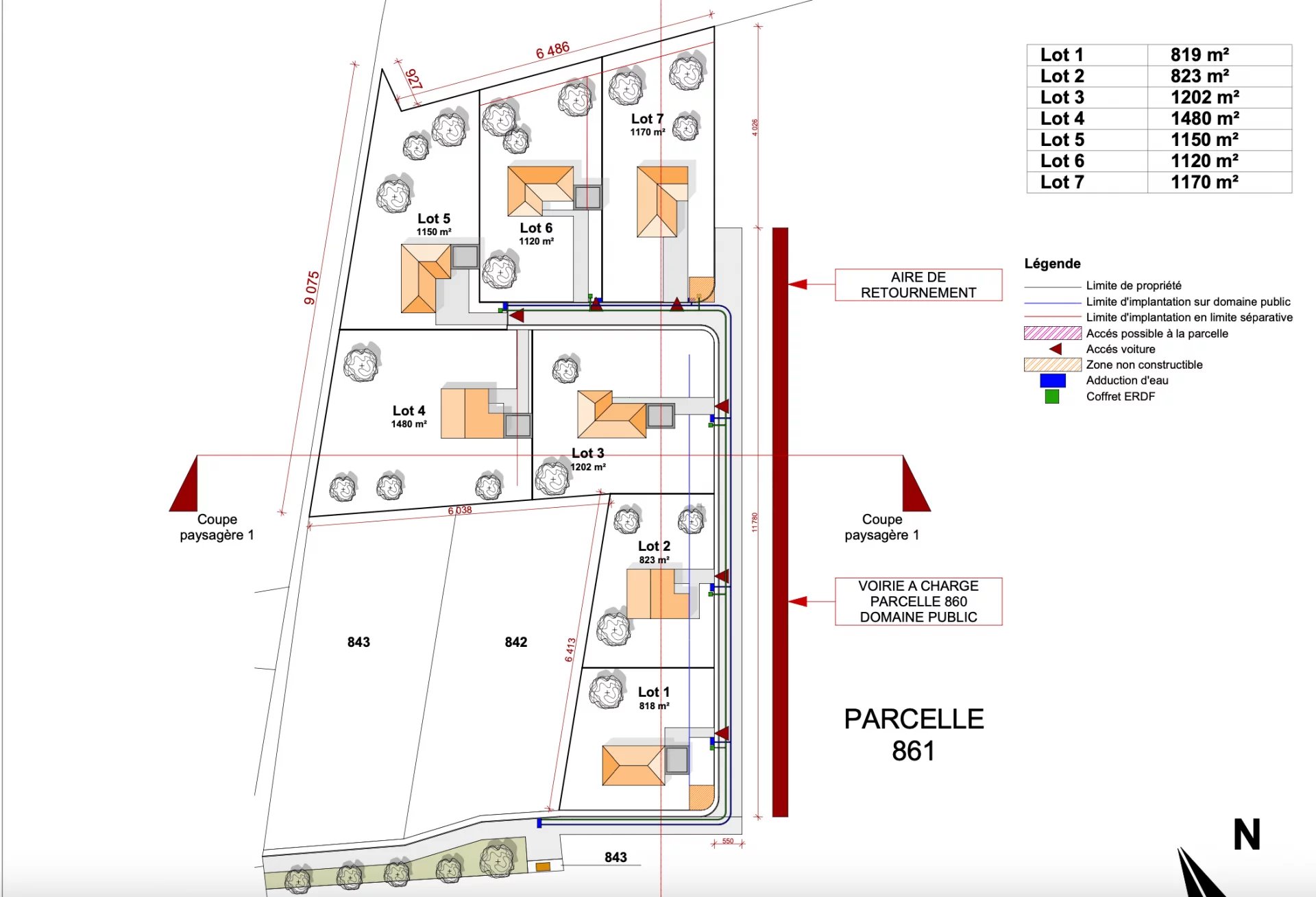 Vente Terrain constructible Villers-Cotterêts