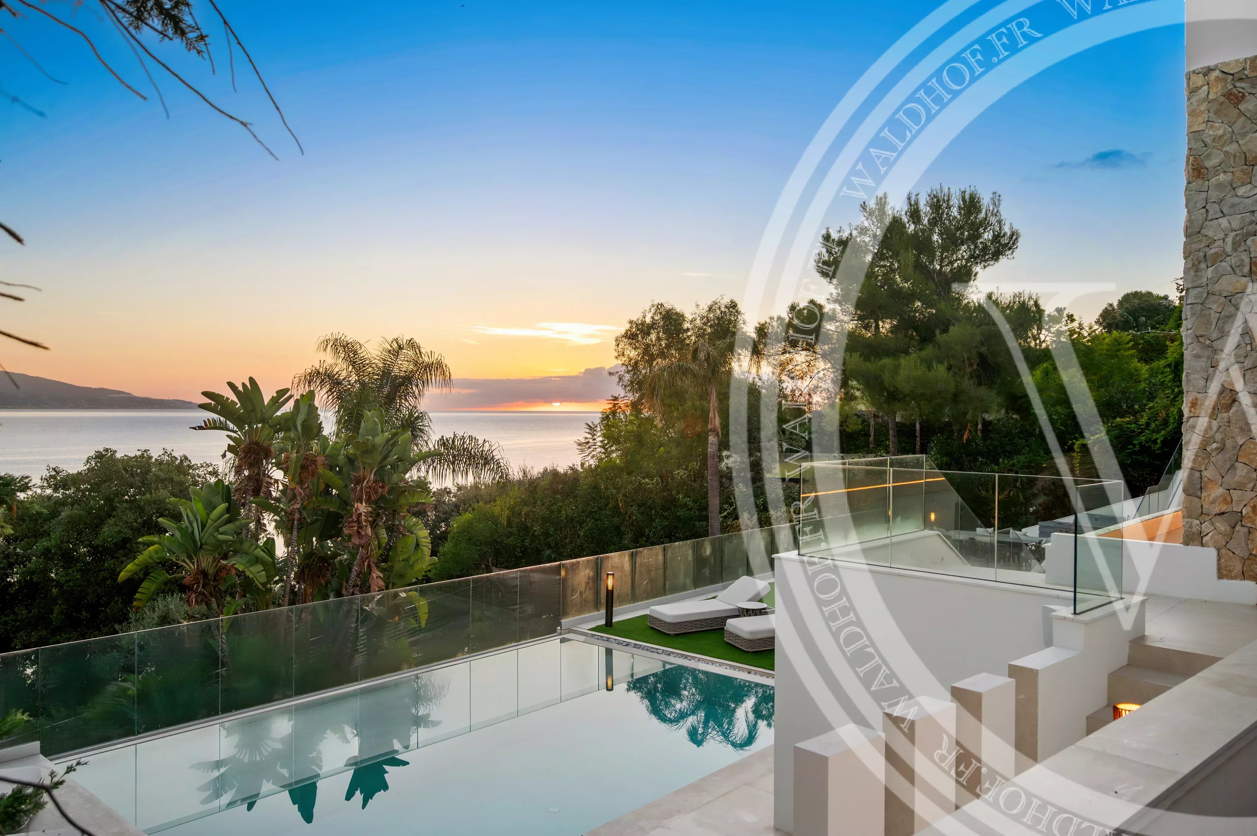 Villa de luxe avec vue panoramique sur le Cap Martin