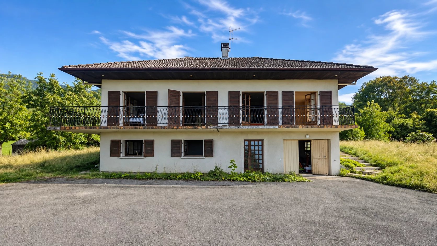Maison familiale avec vue panoramique sur le Léman – Lugrin