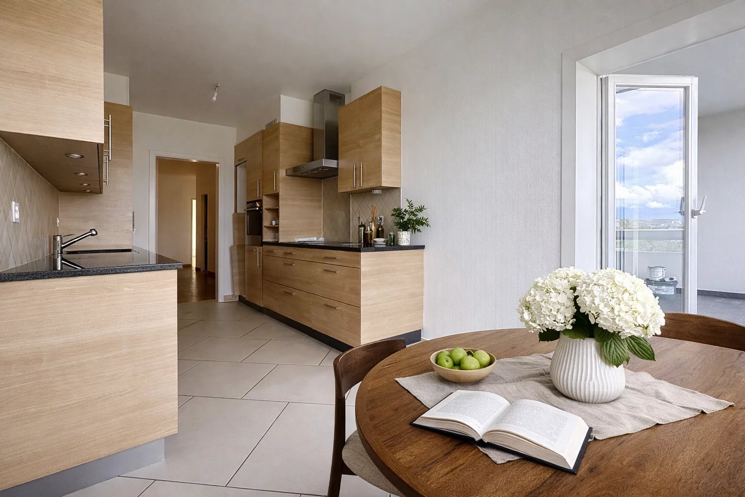 Splendide 4 pièces traversant avec vue sur le Jet d'Eau