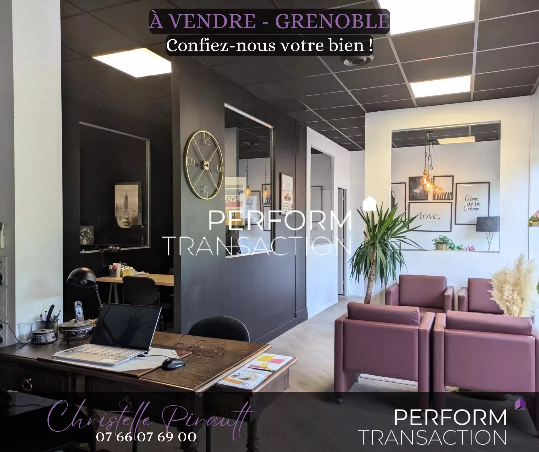 Vente Local commercial Grenoble