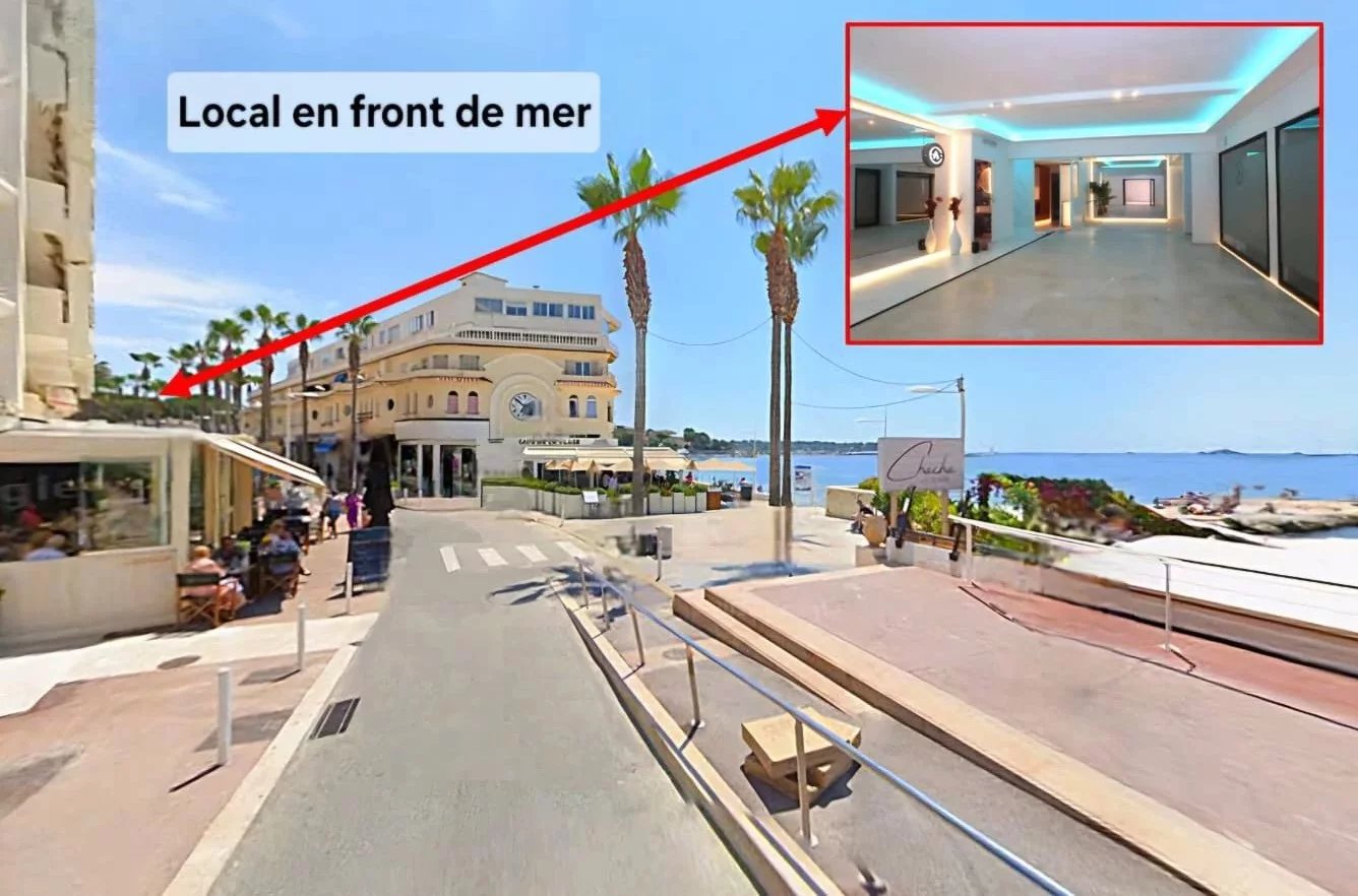 Vente Local commercial Juan-les-Pins Bord de Mer