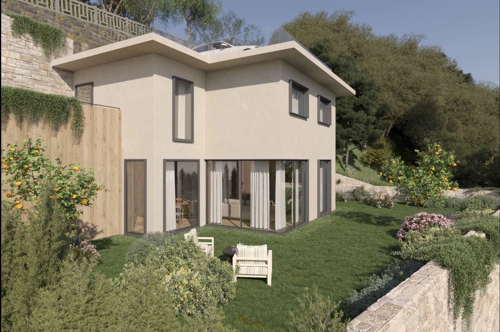 Modern Villa Exterior