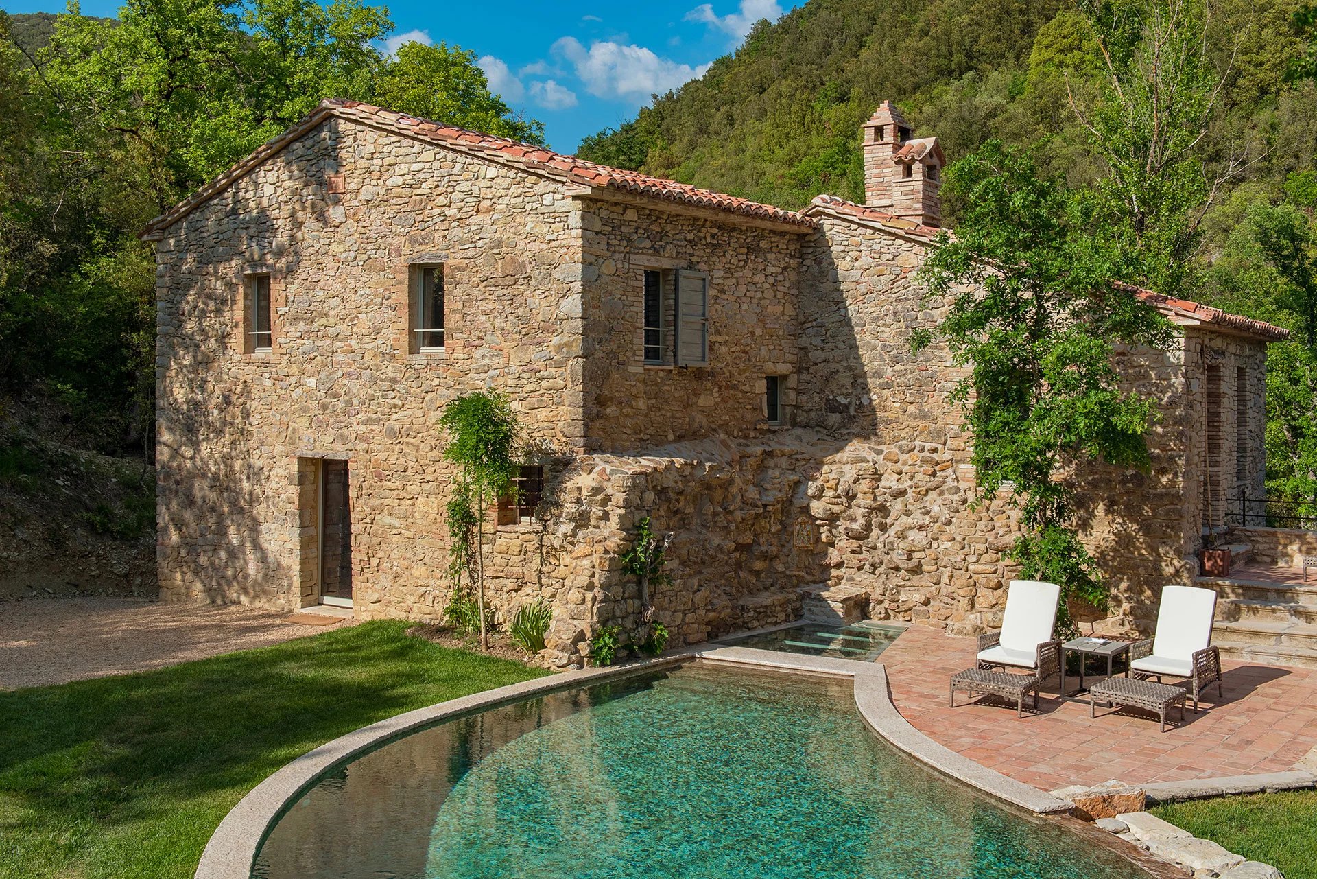 Italie - Vallée de Murlo - Location de vacances - Maison - 2 chambres - Piscine