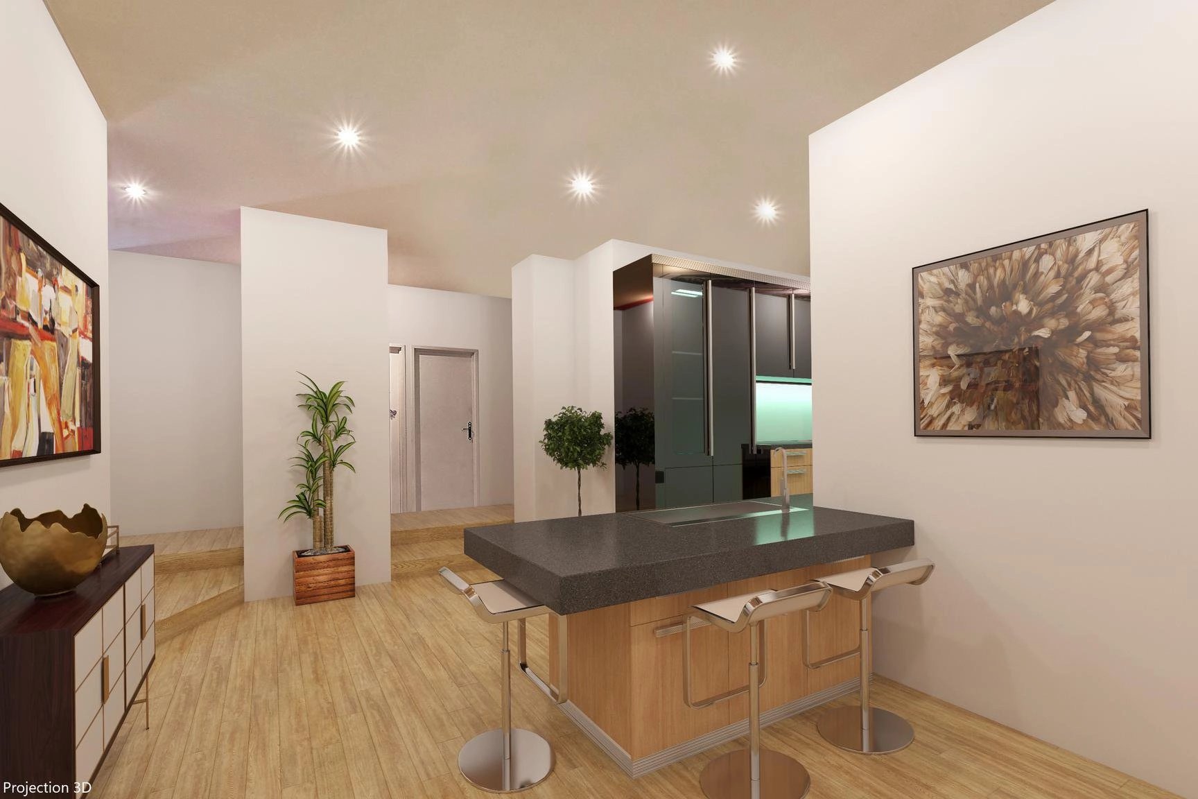 Appartement T3 - Villefranche S/S - Proche gare