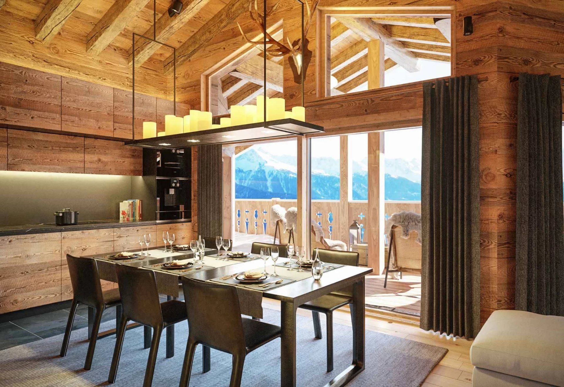 3.5-room apartment in a luxury residence with view and hotel services