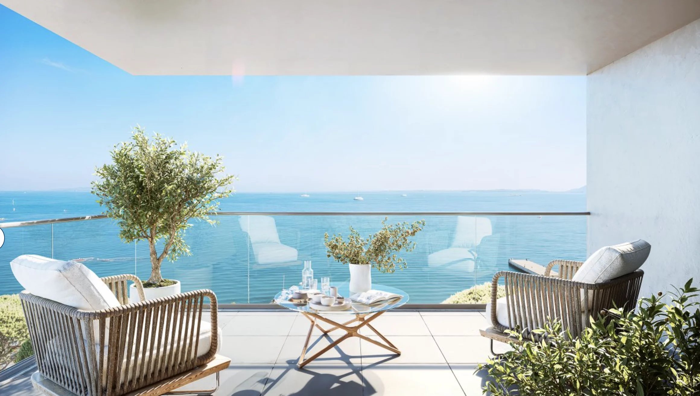 PROGRAMME NEUF - A VENDRE - JUAN LES PINS - FRONT DE MER - 4 PIECES - ROOFTOP - PARKING
