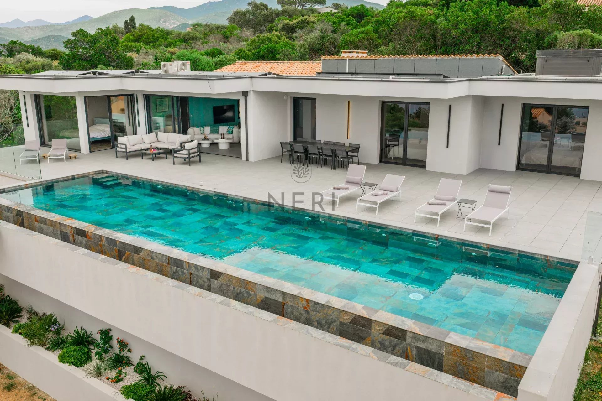 Villa OLYMPE - 4 chambres, piscine, vue mer panoramique