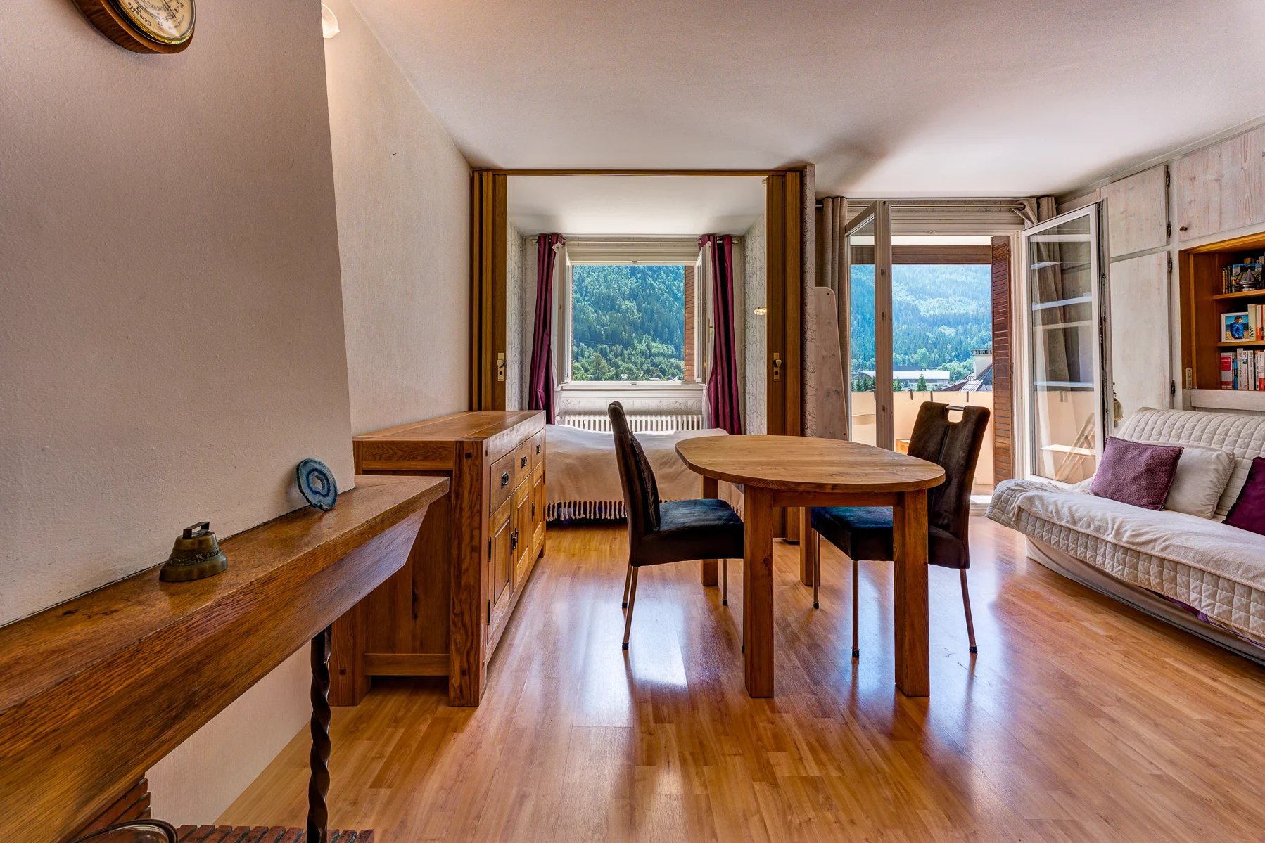 Photo of CHAMONIX - Central studio with Mont-Blanc view
