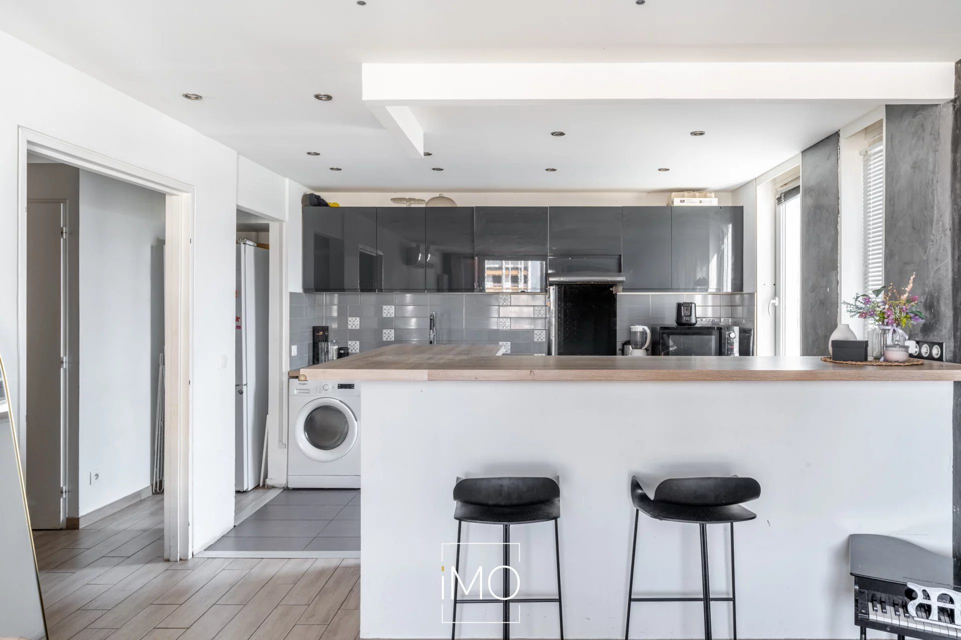 Appartement 3 pièces 61 m² avec balcon et garage