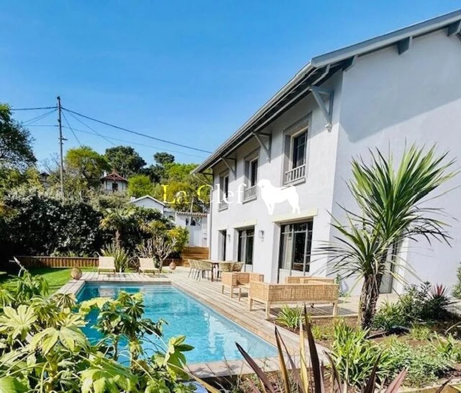 ARCACHON MAISON 232M2 APPARTEMENT INDÉPENDANT TERRAIN 1217M2 PISCINE GARAGE