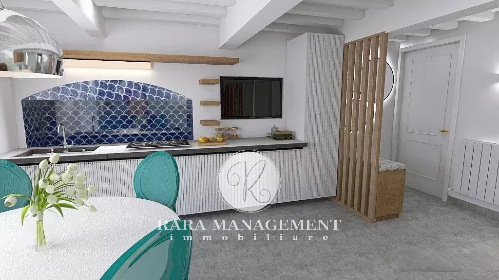 Render secondo piano cucina