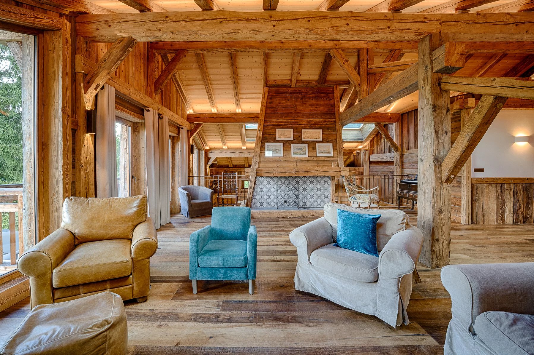 Photo of LES HOUCHES - A beautifully finished, traditional farmhouse perched on the Les Houches hillside