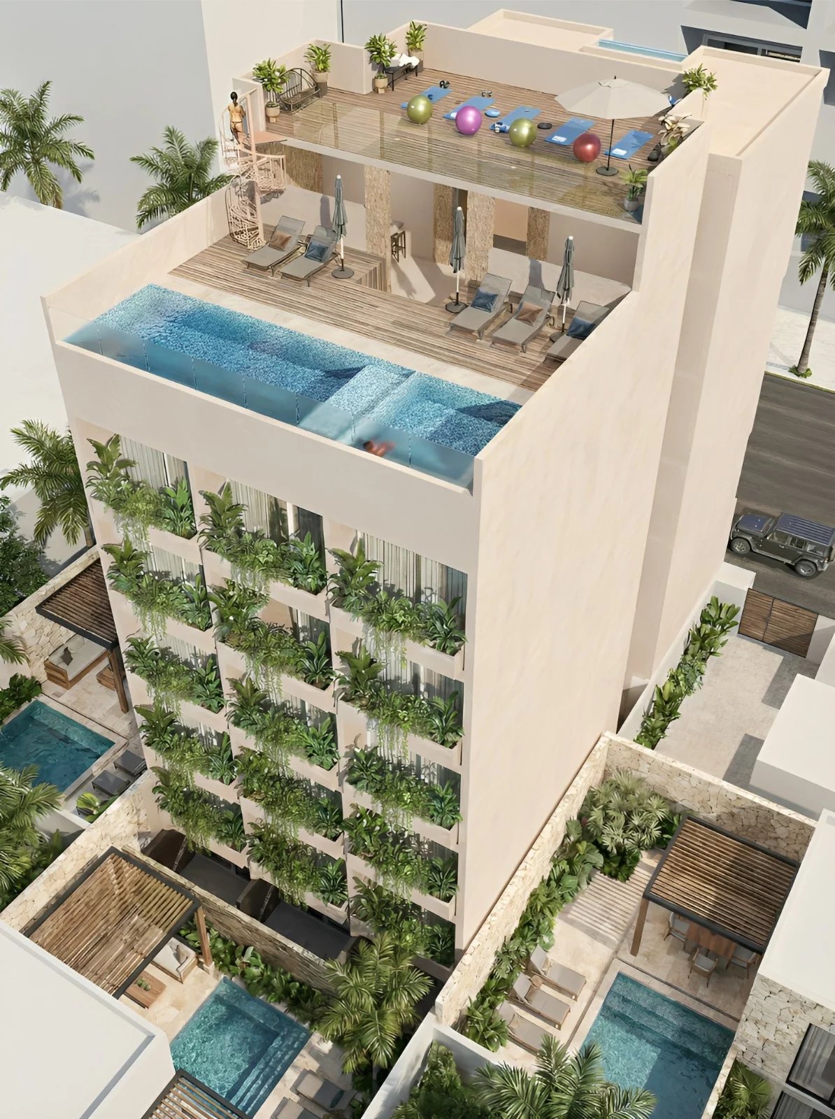 Venta departamento 3 recámaras Lock-off | Spa & Inversión llave en mano | Playa del Carmen - Zazil Ha