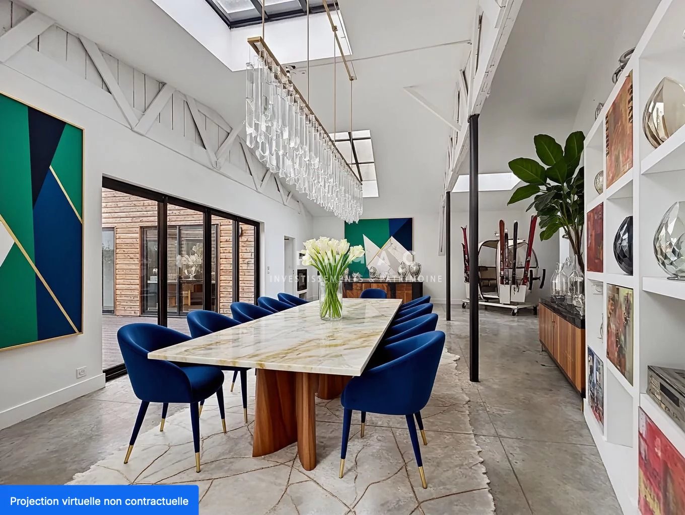 Agence immobilière de 