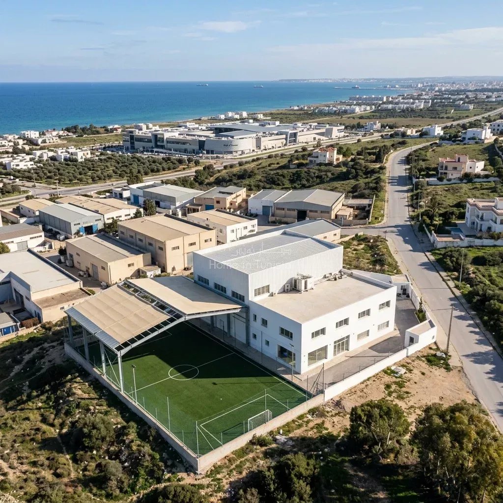 Location Local Industriel 1500m² - Akouda - Route Mall of Sousse