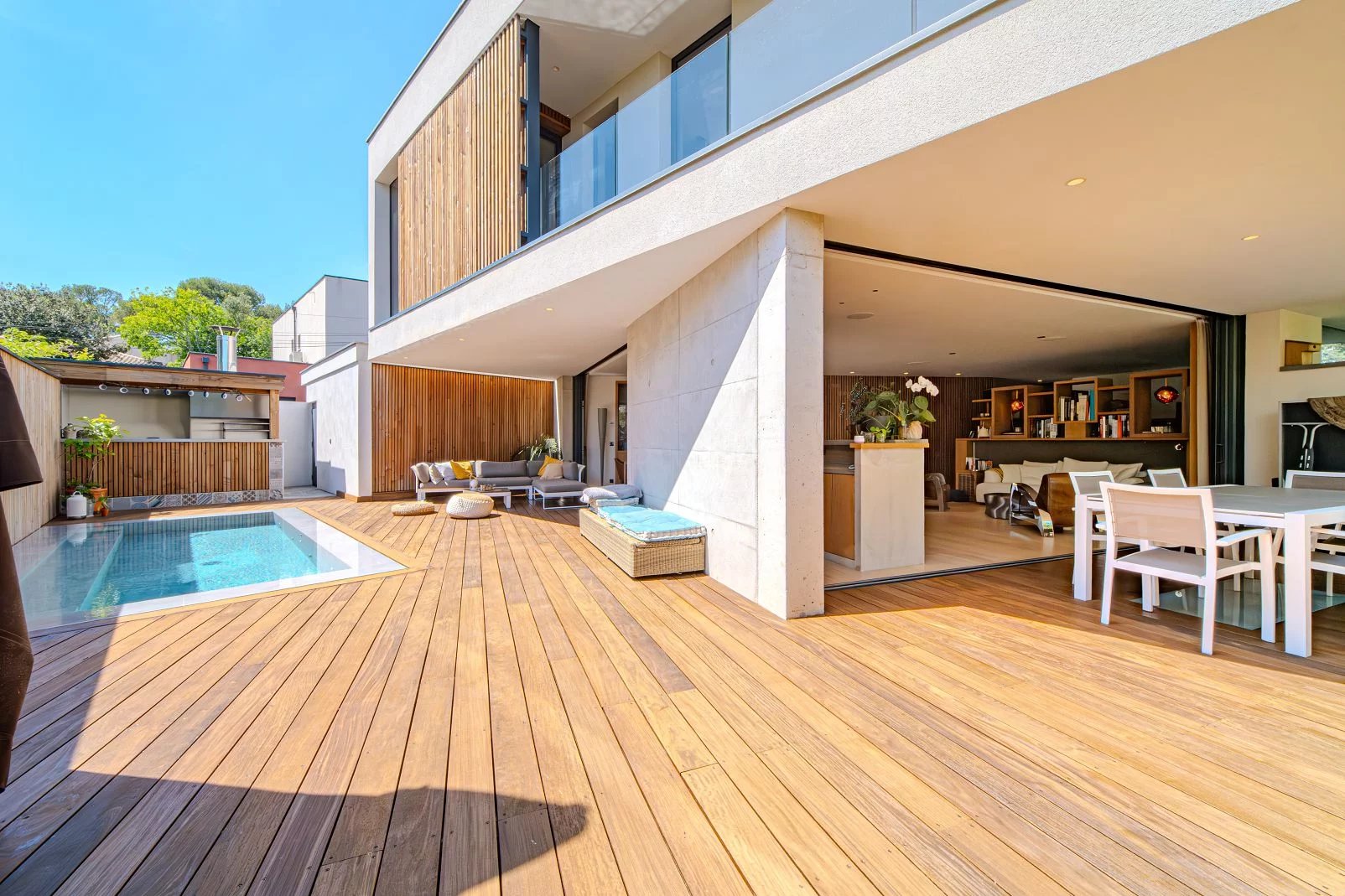 Villa d'architecte avec piscine