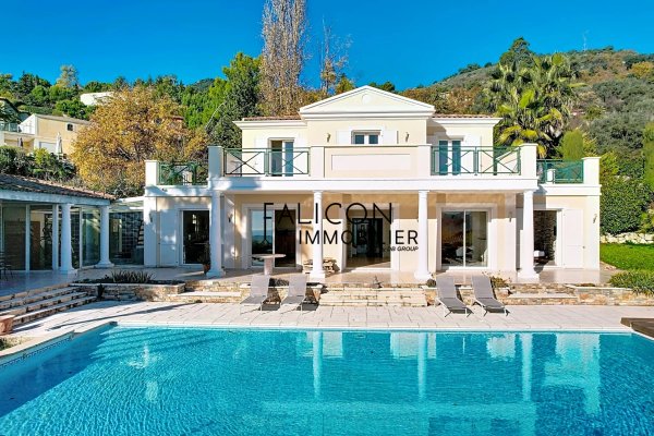 Superb architect-designed villa in a private estate in the hills above Falicon — photo 2