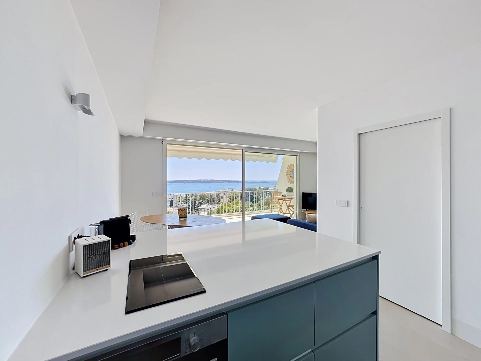 Modern 1-Bedroom Apartment with Panoramic Sea Views