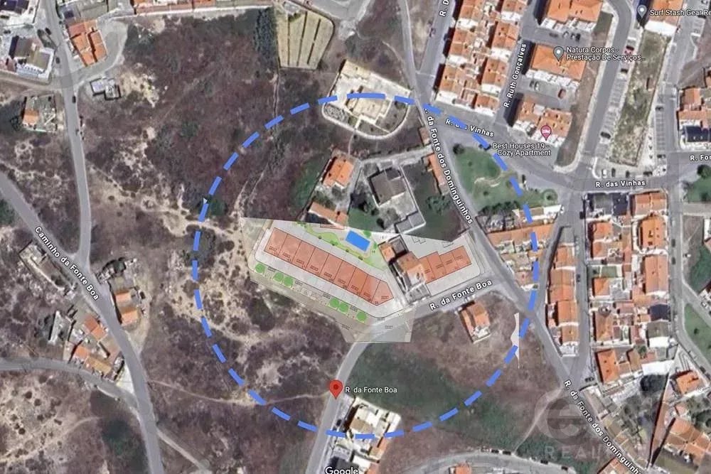 Loteamento 13 moradias - projecto aprovado  500m mar