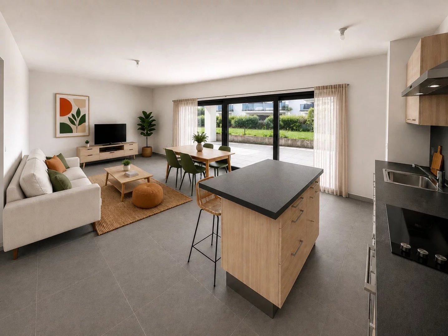 EXCLUSIVITE - DIVONNE-LES-BAINS (01220) - Appartement 2 pièces de 52 m² -  359.000 €